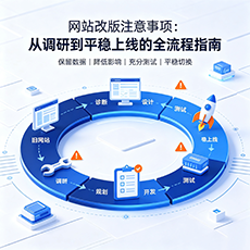郴州建站-网站改版注意事项：从调研到平稳上线的全流程指南