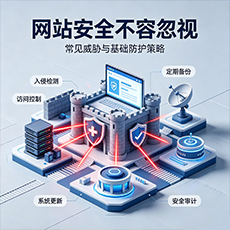 郴州建站-网站安全不容忽视：常见威胁与基础防护策略