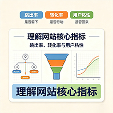 郴州建站-理解网站核心指标：跳出率、转化率与用户粘性