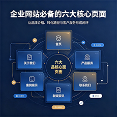 苏仙建站-企业网站必备的六大核心页面